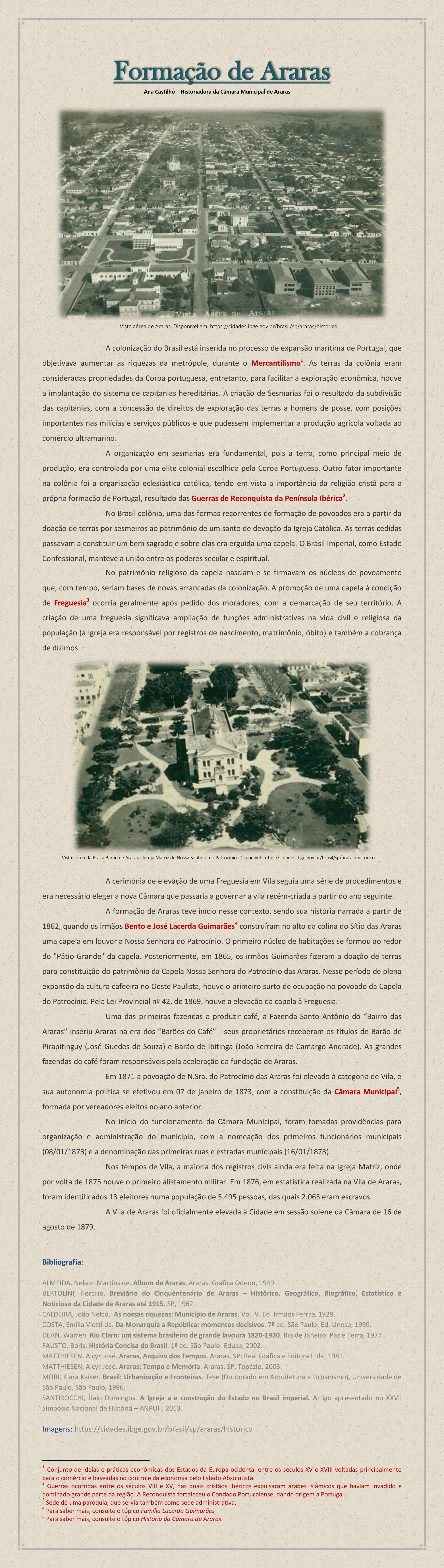 Formação de Araras