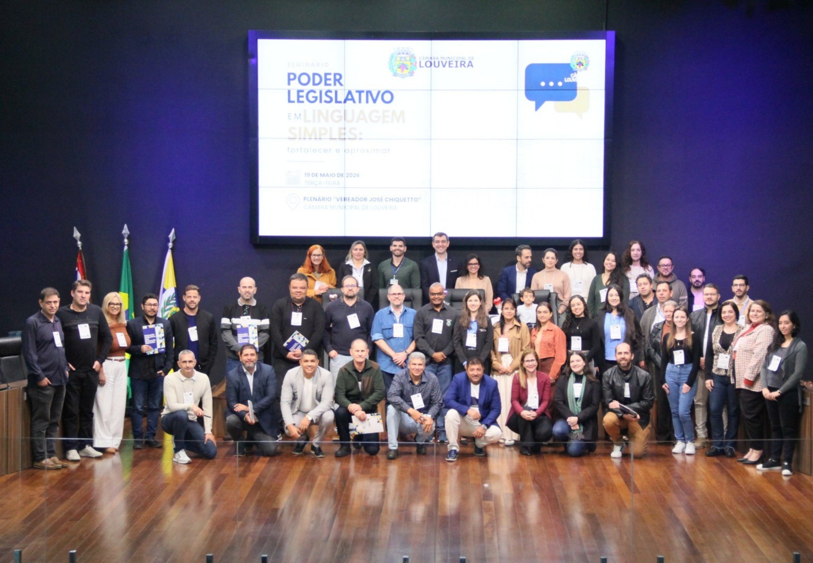 Escola Legislativa participa de evento na Câmara de Louveira